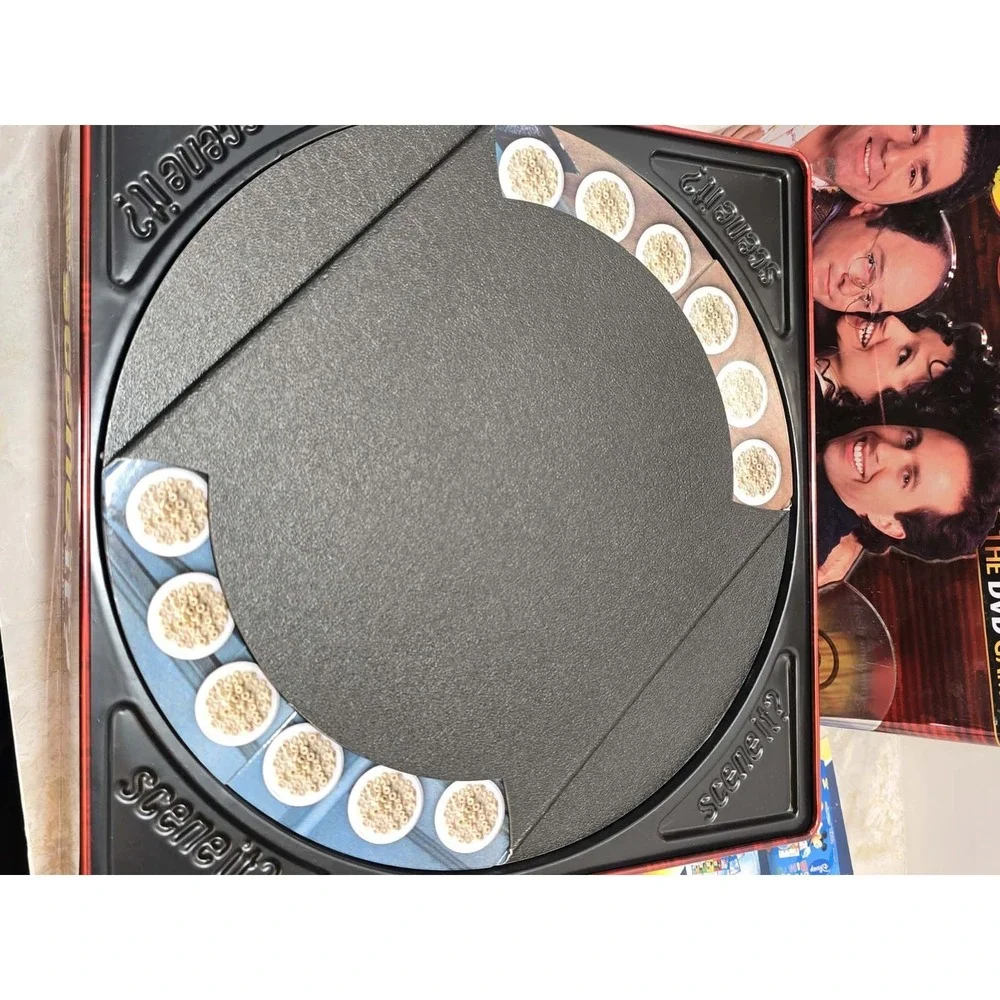 🎲 Seinfeld Scene It? Deluxe DVD Board Game Complete Set GUC Retro TV Trivia